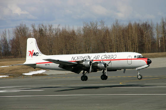 Northern air cargo  DC6  6174c  30-04-08