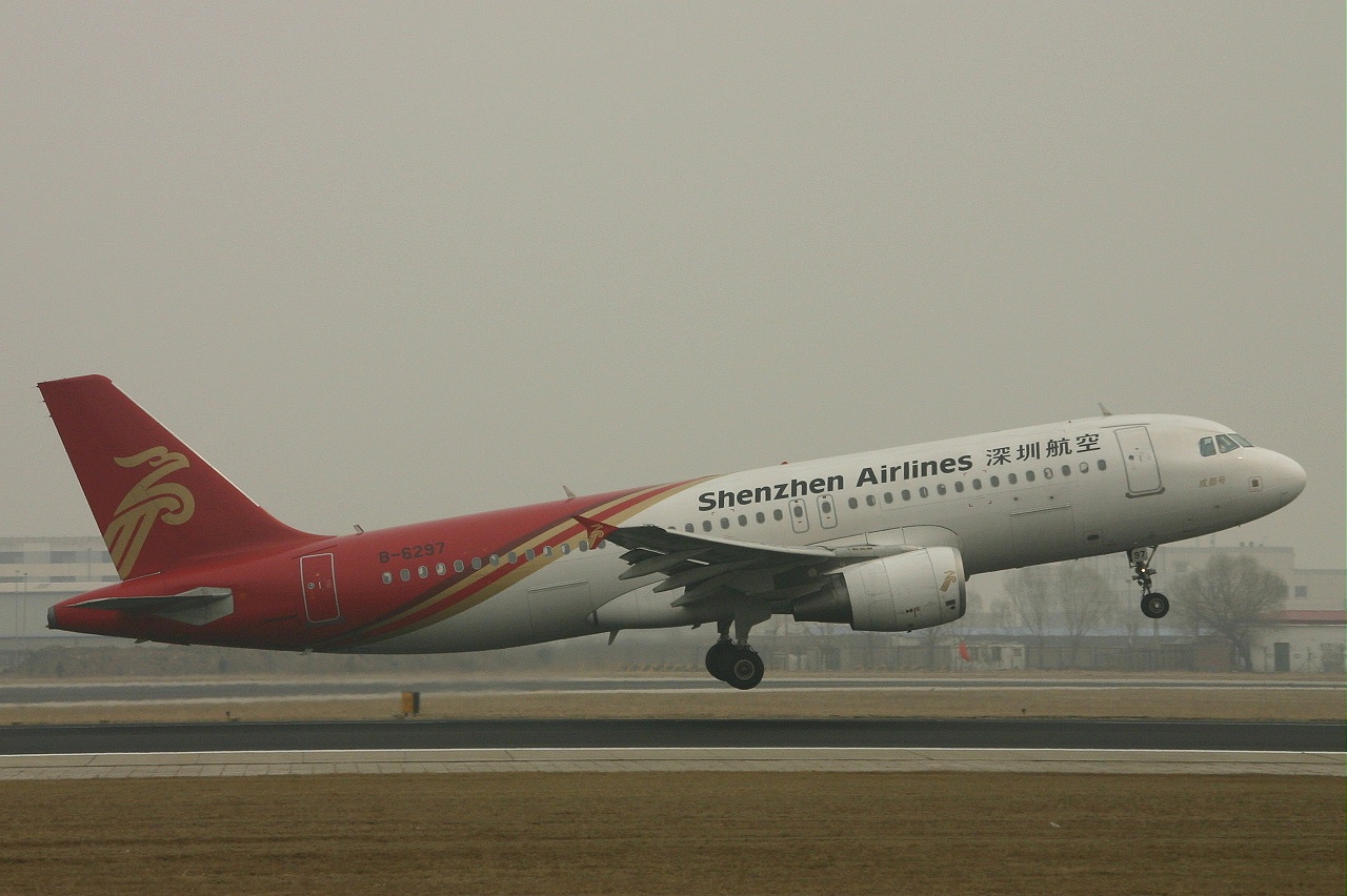 Shenzhen airl  A320  b6297  22-03-07